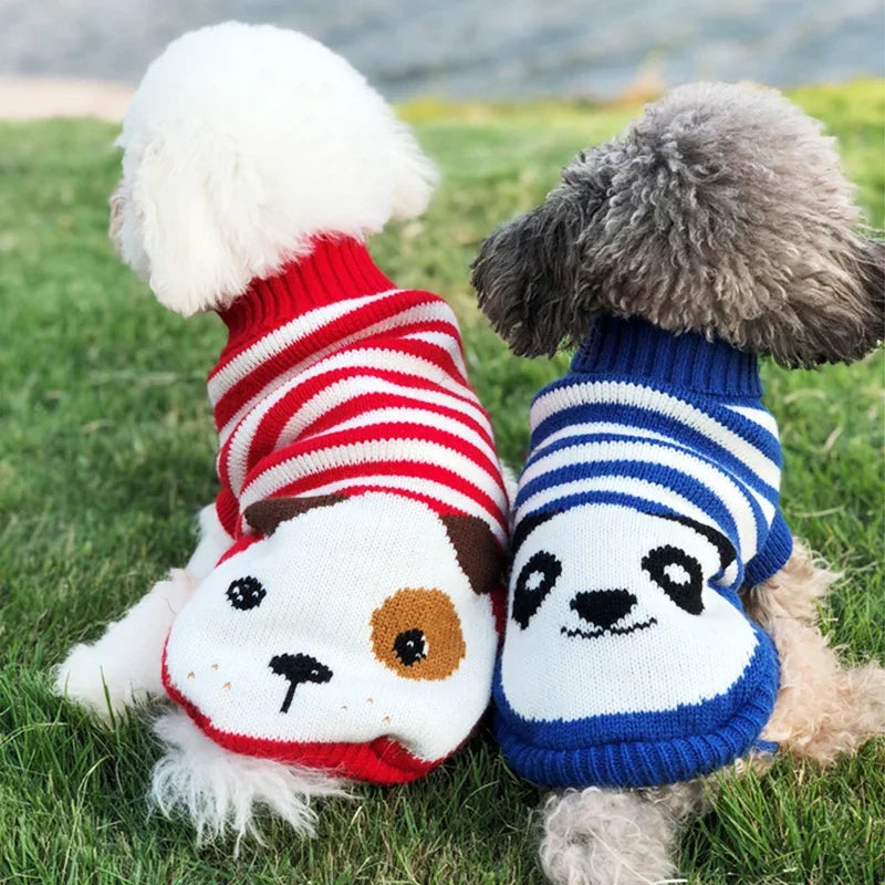 Suéter de Natal para Cachorro e Gato, Pulôver, Roupas de Inverno para Cachorros Pequenos, Chihuahua, Yorkies, Jaqueta para Filhotes, Roupas para Animais de Estimação, ubranka dla psa
