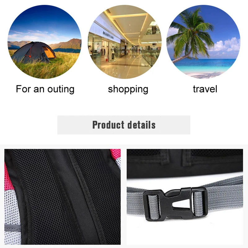 Mochila para transporte de cães de estimação, bolsa portátil para transporte de cães, mochila para transporte de cães, bolsa de ombro duplo para viagem, conjunto de viagem para cães