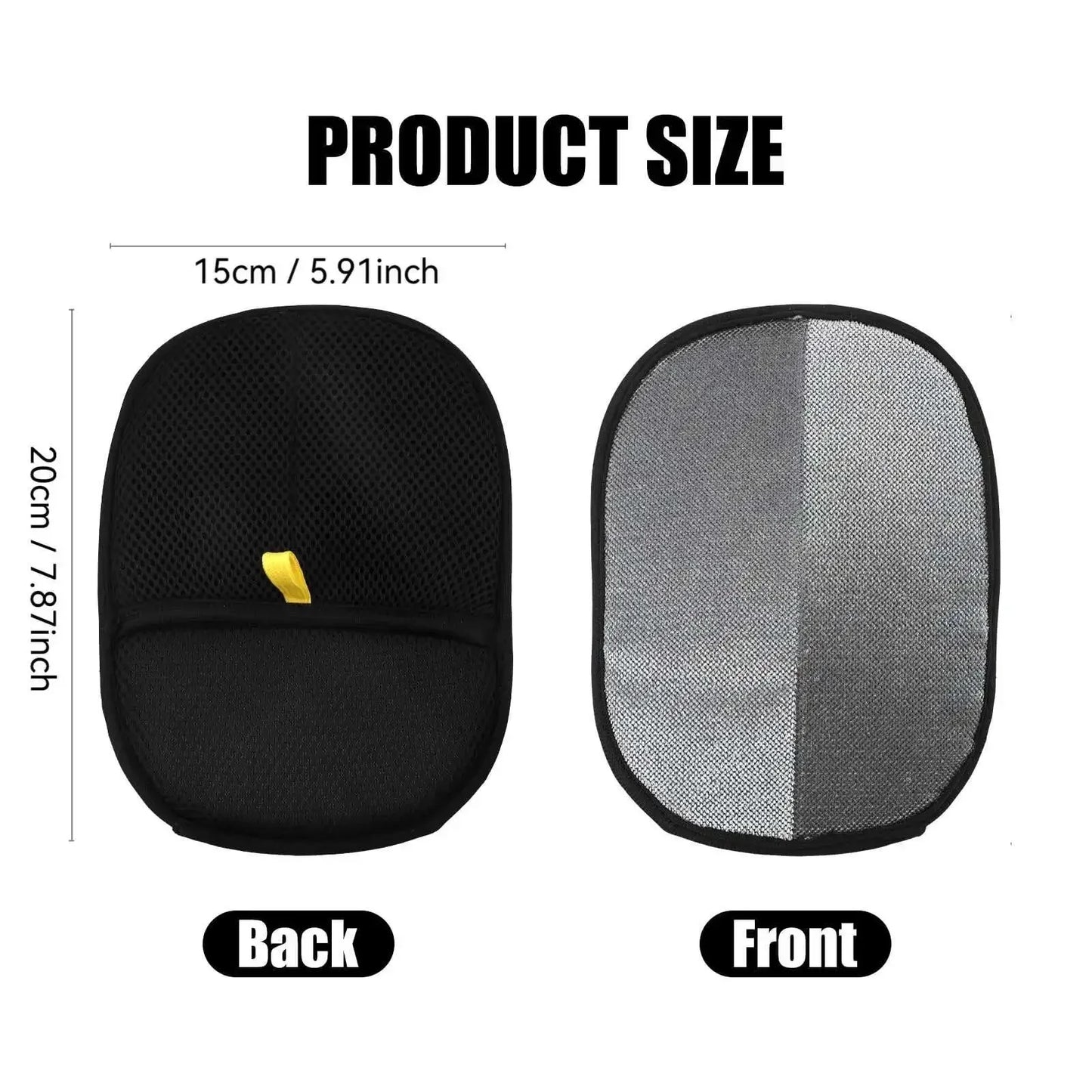 Conjunto de ferramentas para remoção de pelos de animais de estimação, luvas reutilizáveis para remoção de pelos estáticos, luvas de dupla face para remoção de pelos de cães e gatos para carpetes e sofás