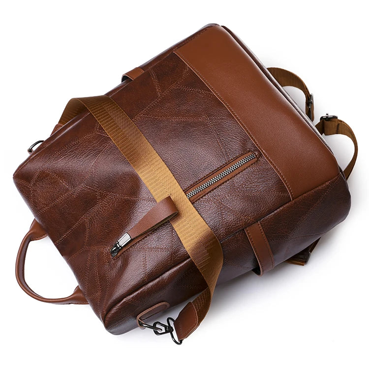 Mochila feminina da moda, bolsa de ombro, bolsa de viagem multifuncional, bolsa de mão, bolsa de mão, adequada para diferentes cenários