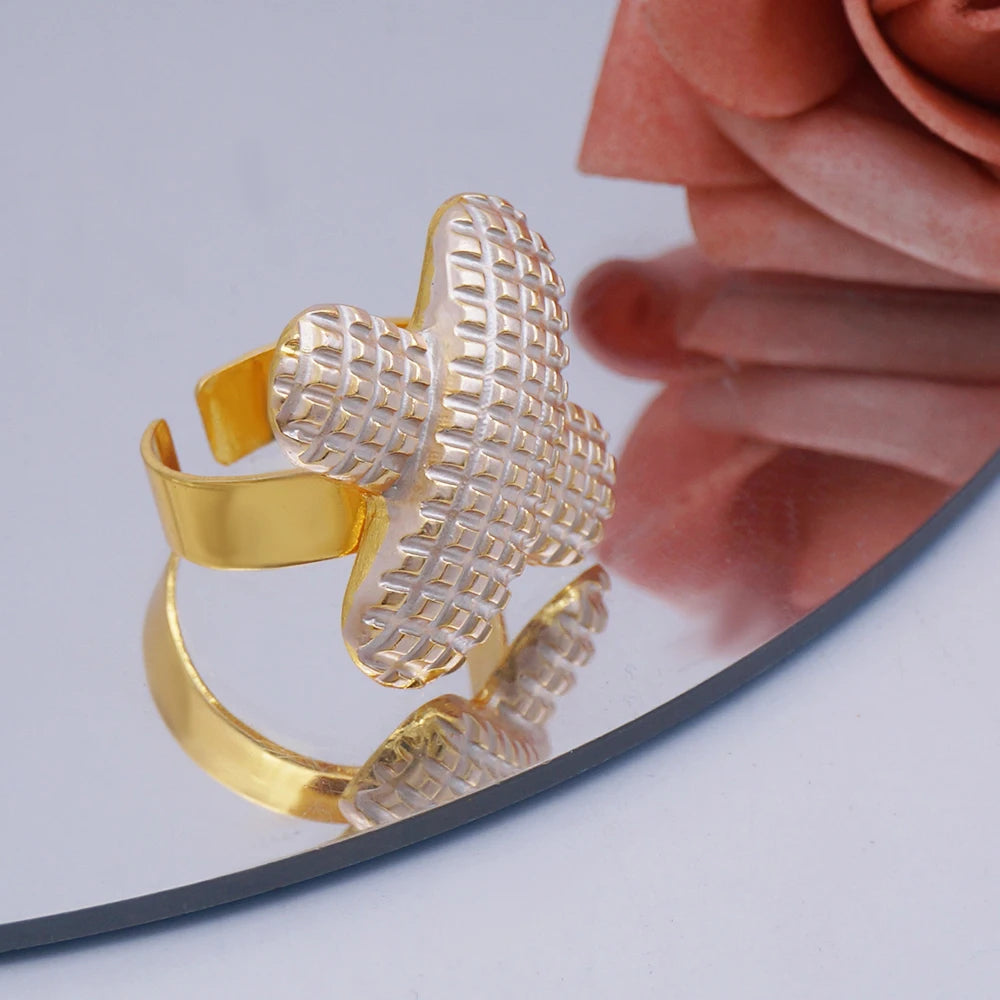 Conjuntos de joias finas 2023 para mulheres, presentes de casamento, colar, pulseira, brincos, anel, joias com contas africanas