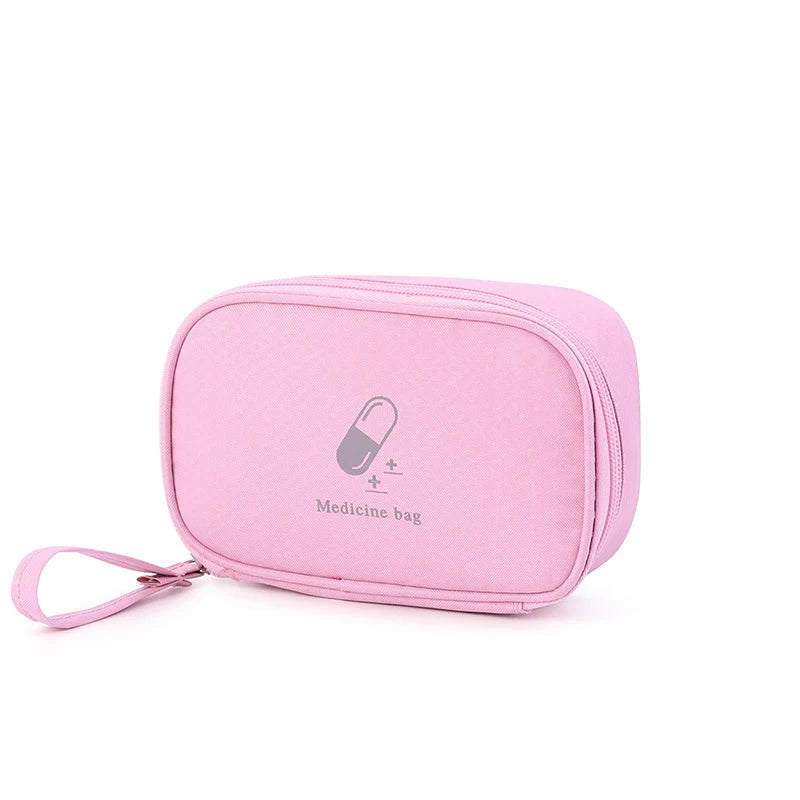 1 peça/3 peças/5 peças bolsa de remédios portátil kit de primeiros socorros kit de emergência médica organizador para viagem ao ar livre remédios domésticos pílulas