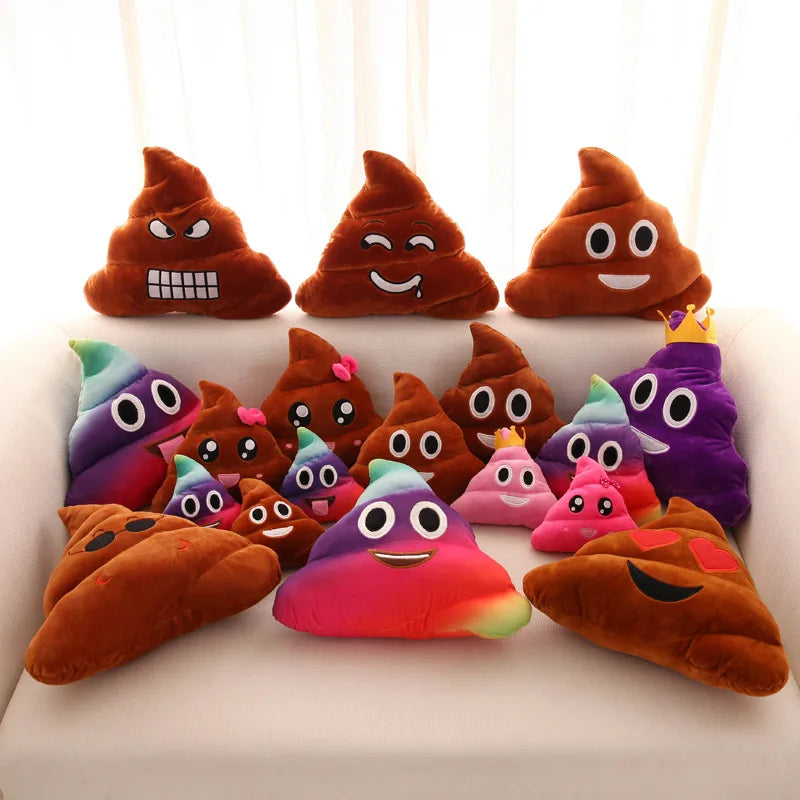 20 cm Desenho Animado Nova Expressão Cocô Brinquedos de Pelúcia Bonito Engraçado Peculiar Engraçado Almofada de Cocô Brinquedo de Pelúcia Infantil
