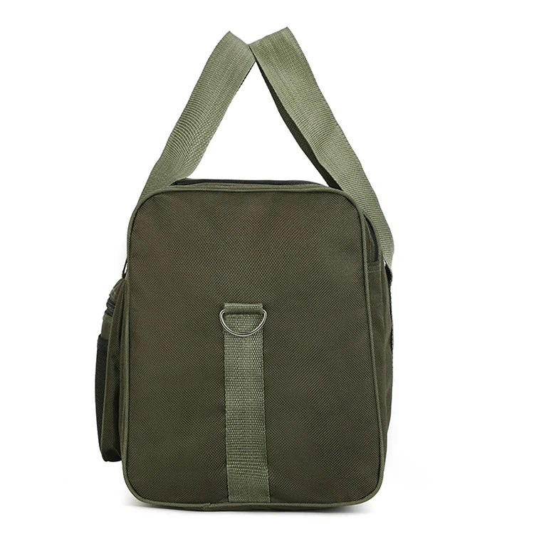 1 bolsa de armazenamento de bagagem de grande capacidade, bolsa de viagem portátil, ombro ou transversal, bolsa de fitness