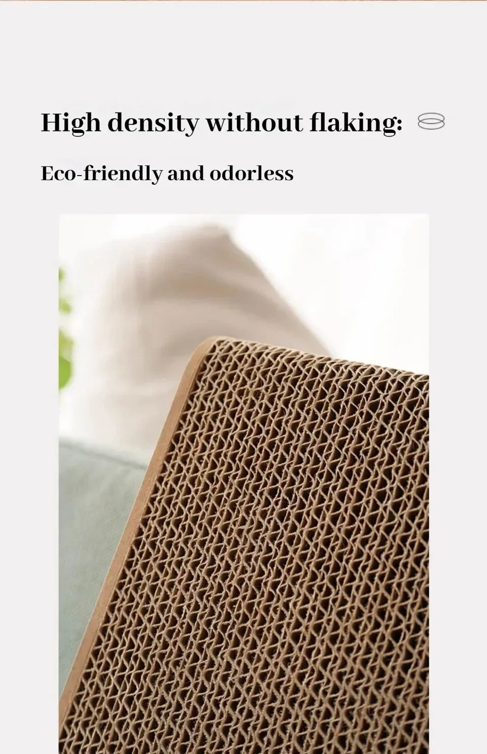 L-shaped Cat Scratching Board Vertical Pet Cat Scratching Post Wooden Wear-resistant and Scratch-resistant Grinding Claw Toys