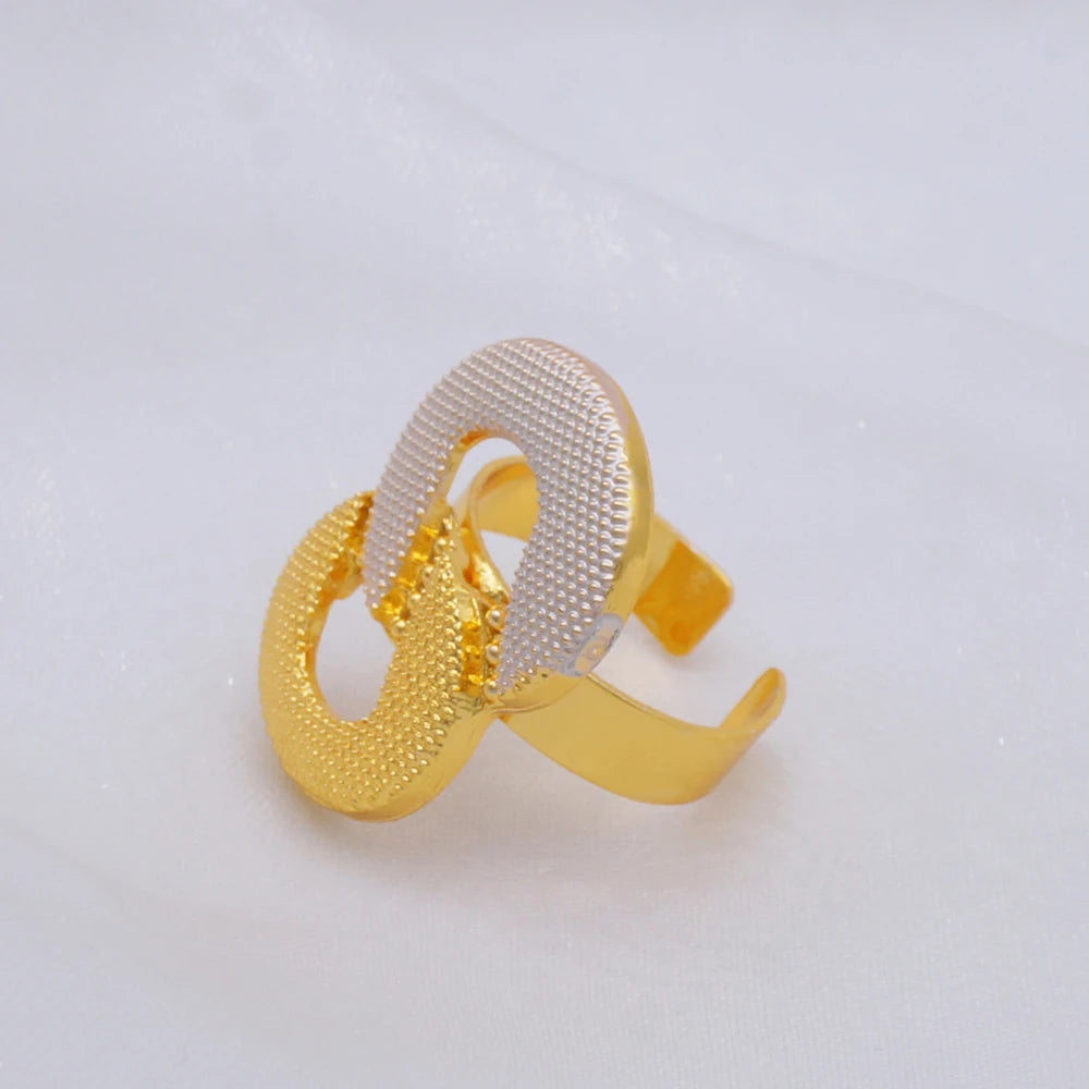 Conjuntos de joias finas 2023 para mulheres, presentes de casamento, colar, pulseira, brincos, anel, joias com contas africanas