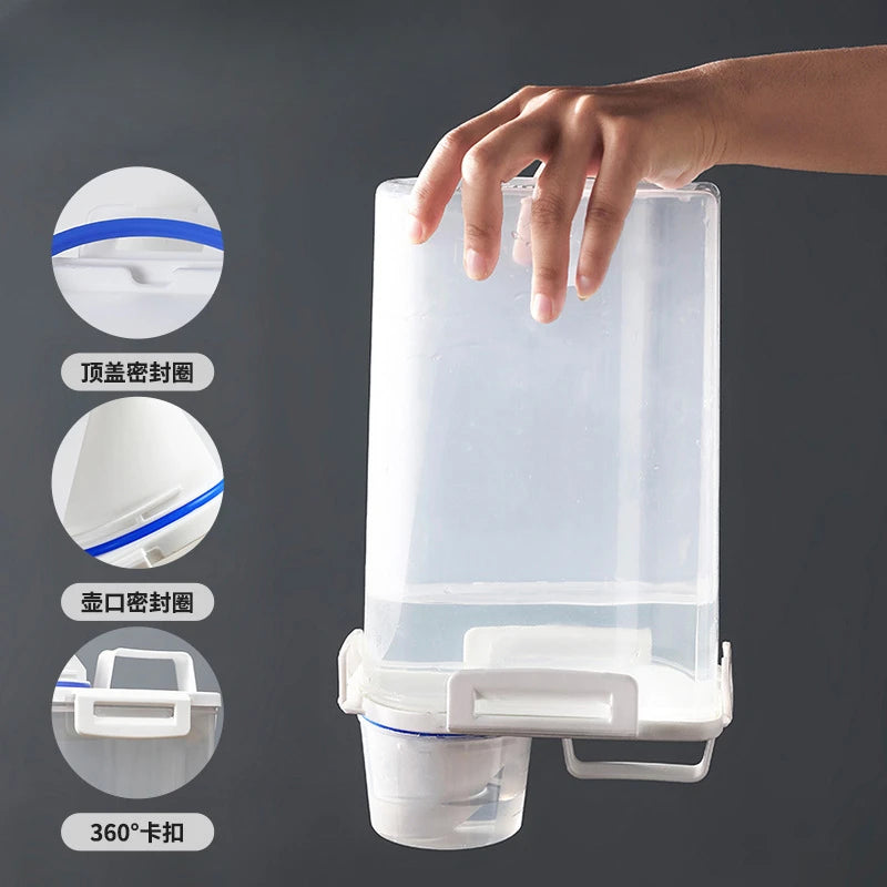 Premium Pet Food Storage Container with Airtight Seal - Durable, Large Capacity, Easy Clean & Stylish Design for Dogs & Cats
