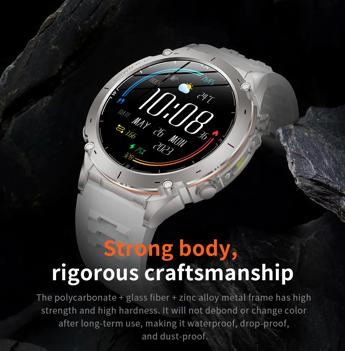 Novo relógio inteligente Xiaomi IOS Ultra GPS 2025, à prova d'água, 10ATM, com bússola GNSS de banda dupla integrada, esportivo militar, masculino, pulseira de natação