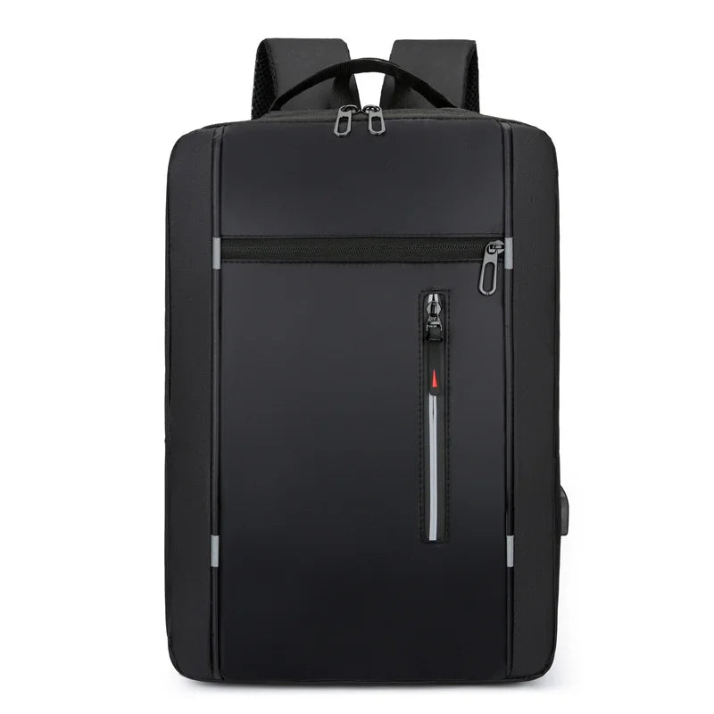 Mochilas escolares masculinas à prova d'água para laptop, mochilas escolares com entrada USB de 15,6 polegadas, mochilas de grande capacidade para homens
