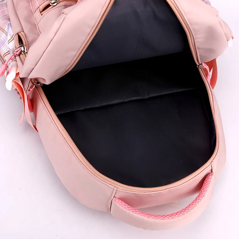 Mochila escolar infantil estampada do filme 2025 KPop Demon Hunters multifuncional mochila para estudantes e meninas nova moda mochila escolar
