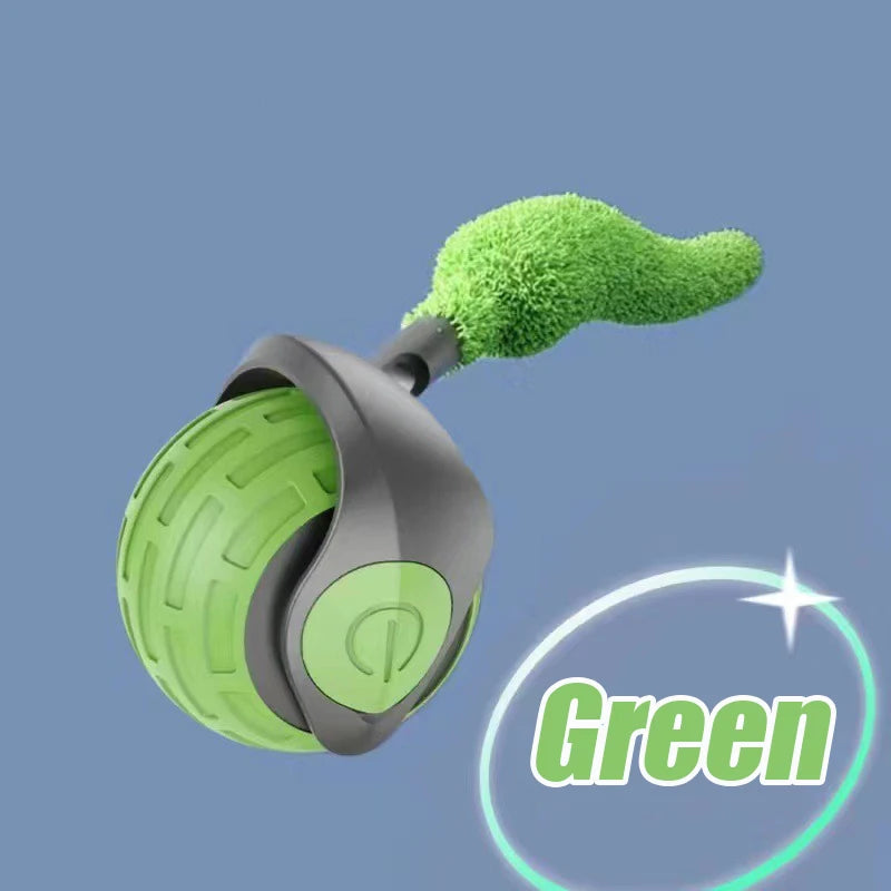 Brinquedos inteligentes interativos para gatos, bola elétrica com rolamento automático para gatos, gatinhos, animais de estimação, treinamento automático, brinquedo recarregável por USB