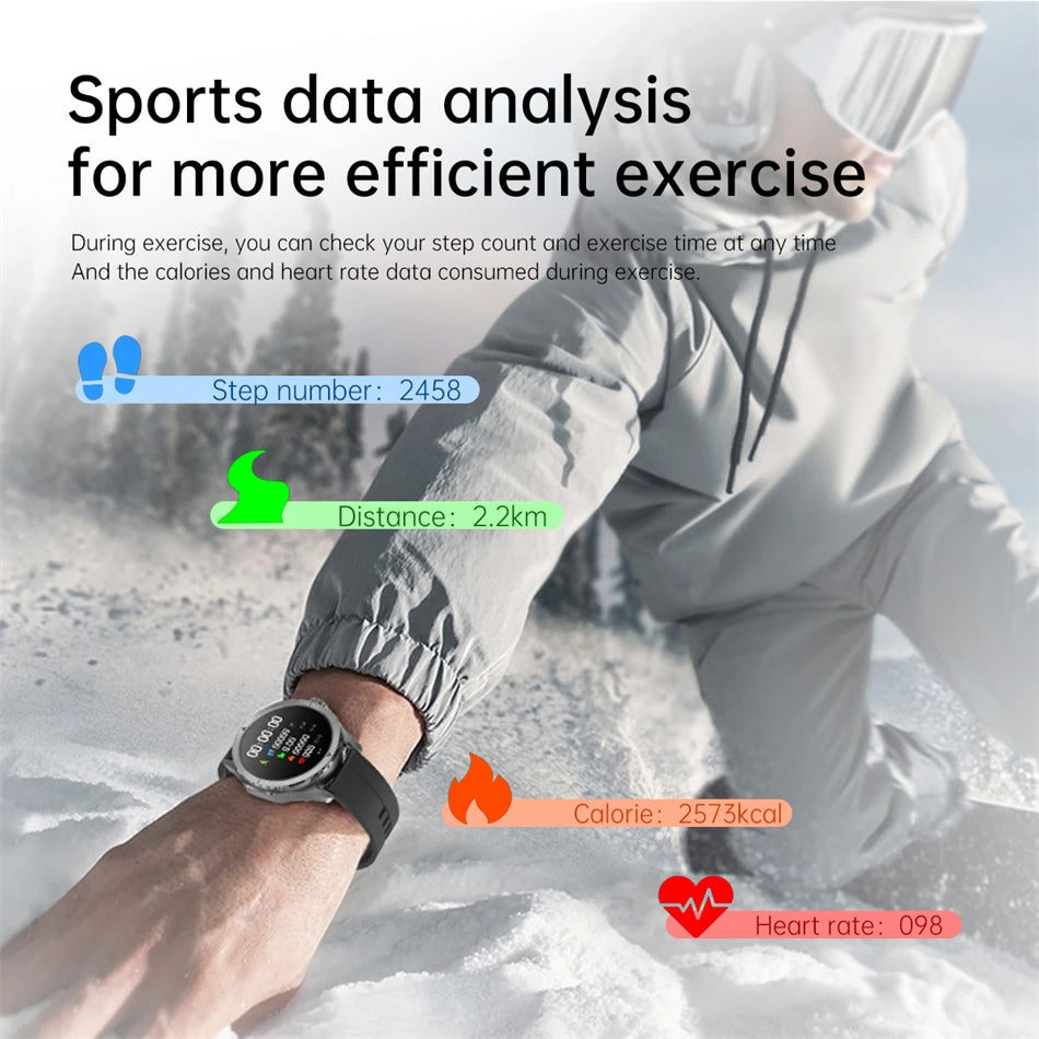 Novo 2025 para Xiaomi S4 Ultra Smart Watch Masculino AMOLED Esporte ao Ar Livre NFC GPS Rastreador de Frequência Cardíaca À Prova D'água Bluetooth Chamada Smartwatch