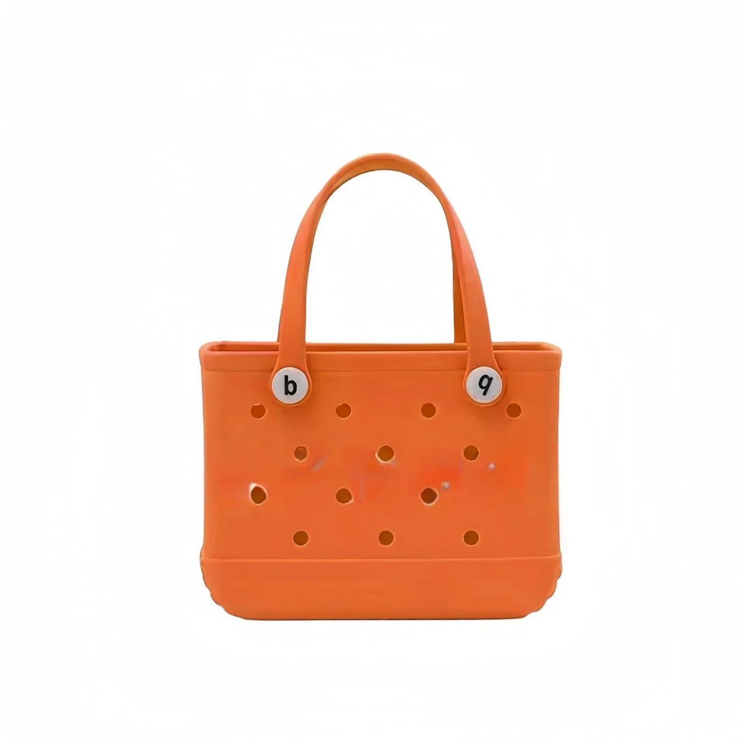 Cesta de armazenamento de verão à prova d'água Mini bolsa de praia infantil Bolsa de compras feminina Bolsa de compras de borracha para piquenique Bolsa de gelatina Bolsa de compras infantil