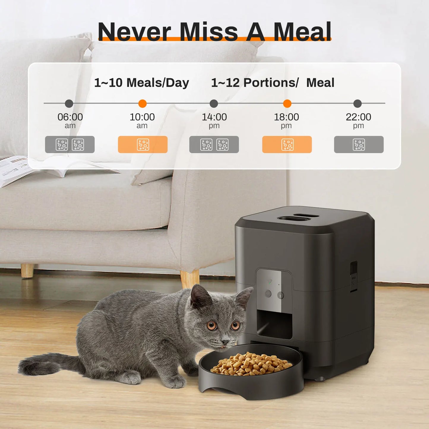Smart Pet Feeder Automatic Cat Feeder Dog Slow Food Machine With Timed Quantitative Automatic Cat Food Dispenser Cat Dog Bowl.pet shop