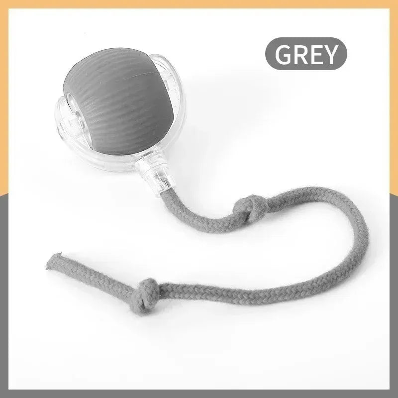 Brinquedos inteligentes interativos para gatos, bola elétrica com rolamento automático para gatos, gatinhos, animais de estimação, treinamento automático, brinquedo recarregável por USB