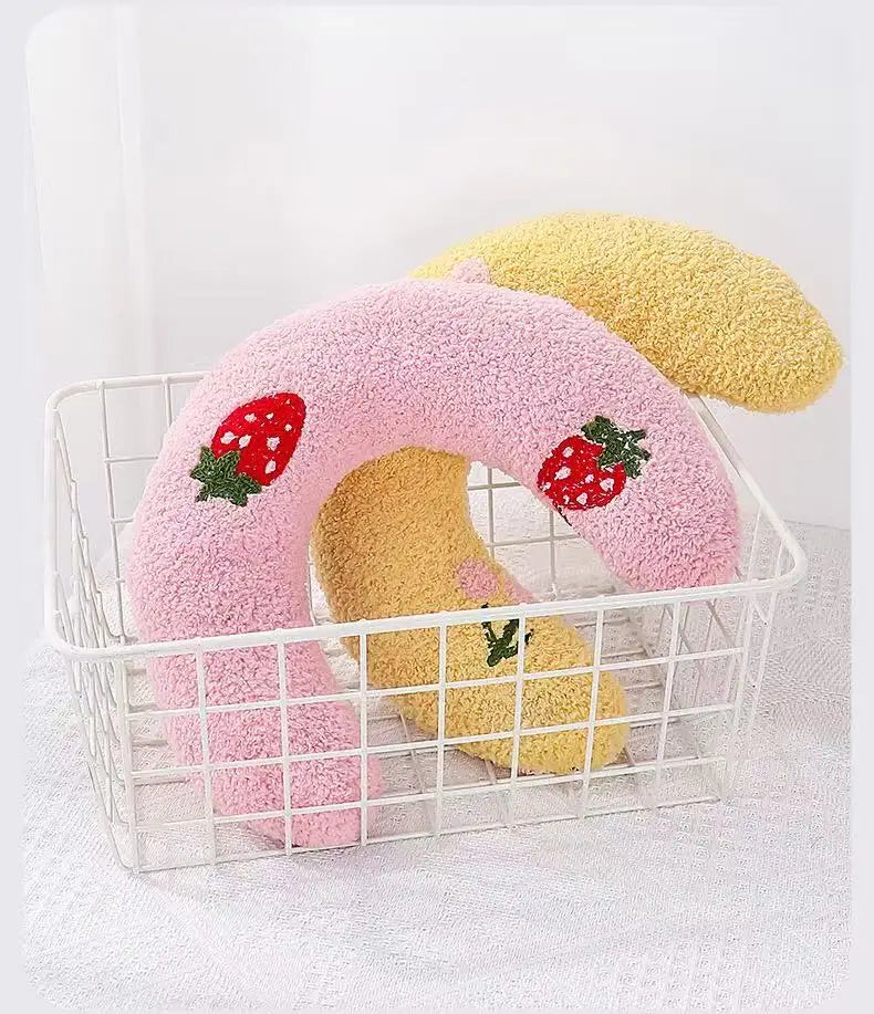 Almofada para animais de estimação, travesseiro de pelúcia para cães e gatos, almofada para dormir em lua, almofada para cães pequenos, suprimentos para animais de estimação