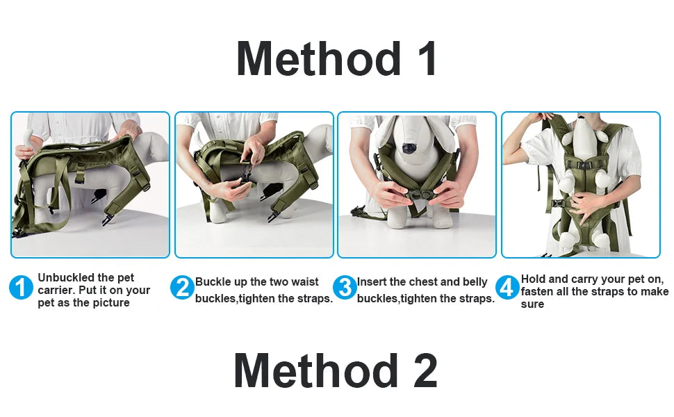 Mochilas de transporte frontal para animais de estimação, mochilas ajustáveis com mãos livres para cães de pequeno e médio porte, respiráveis e para gatos, bolsas de transporte para viagens ao ar livre