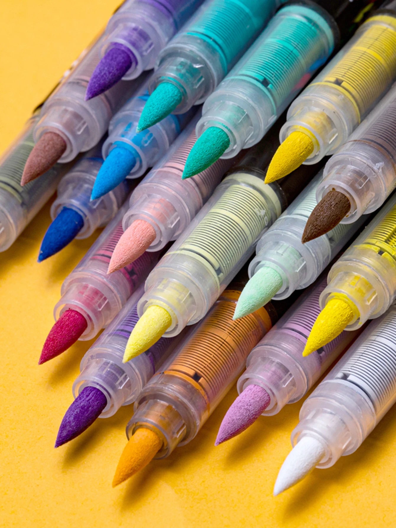 Conjunto de marcadores profissionais para artistas, 12-240 cores/caixa - Marcadores acrílicos líquidos de ponta macia para desenho em linha reta, pintura artística de grafite faça você mesmo