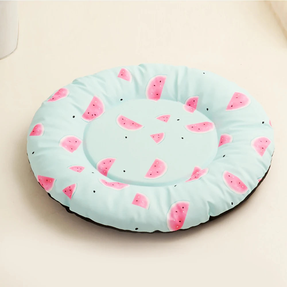 Cama aconchegante para cães e gatos, lavável, redonda/quadrada, almofada para carinho, tapete pequeno, médio e grande para filhotes e gatinhos