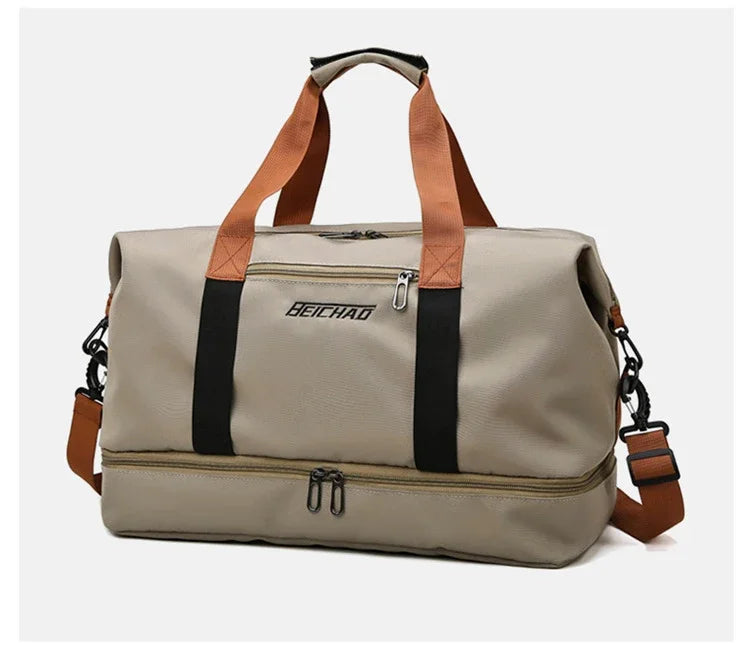 Bolsa de ginástica para viagem, bagagem para curta distância, bolsas de fitness portáteis, bolsa de ombro transversal, bolsa de peito, bolsas de mão, bolsa de mão para viagem, bolsa de fim de semana