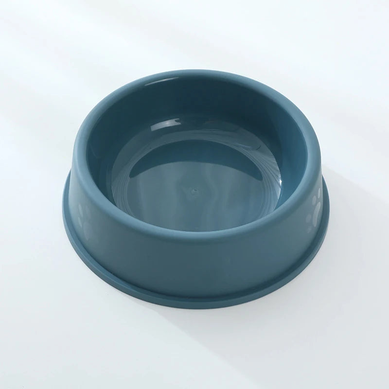 High Quality Pet Feeding Bowls For Cats And Dogs Solid Color Food Water Bowls Easy To Clean Wet & Dry Food Bowls Pet Supplies