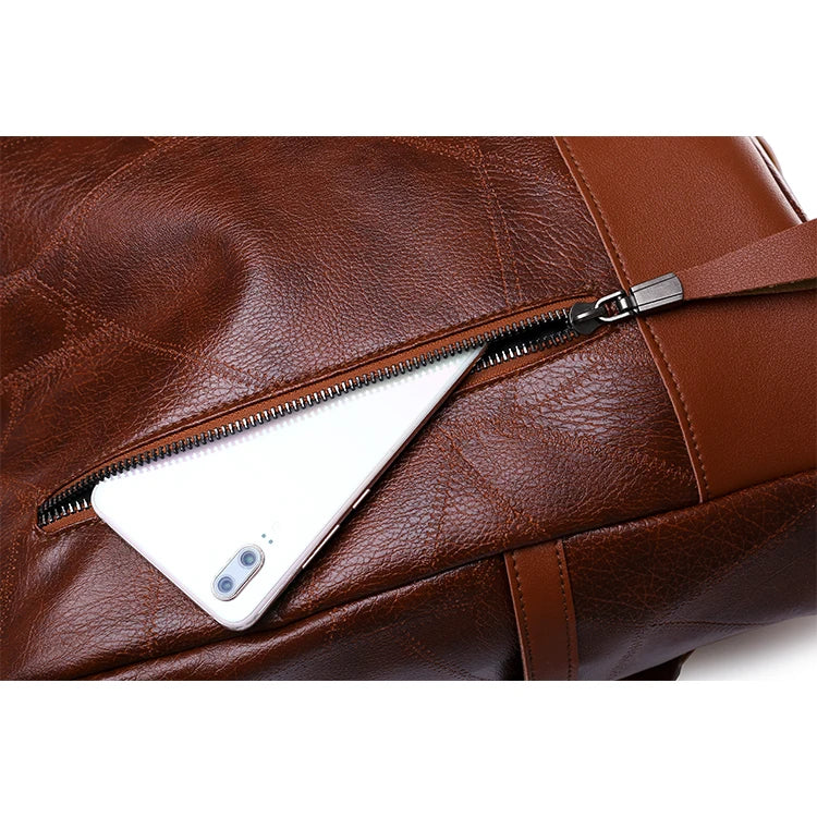 Mochila feminina da moda, bolsa de ombro, bolsa de viagem multifuncional, bolsa de mão, bolsa de mão, adequada para diferentes cenários