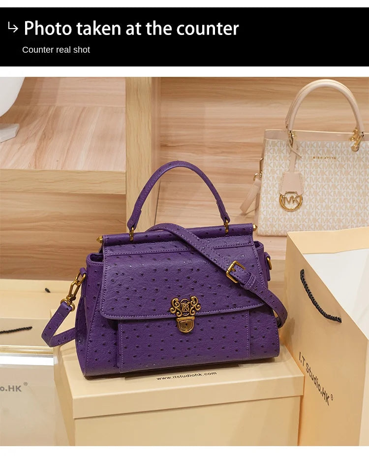 Bolsa feminina grande capacidade 2025 nova outono e inverno de alta qualidade sensação leve luxo designer moda ombro crossbody