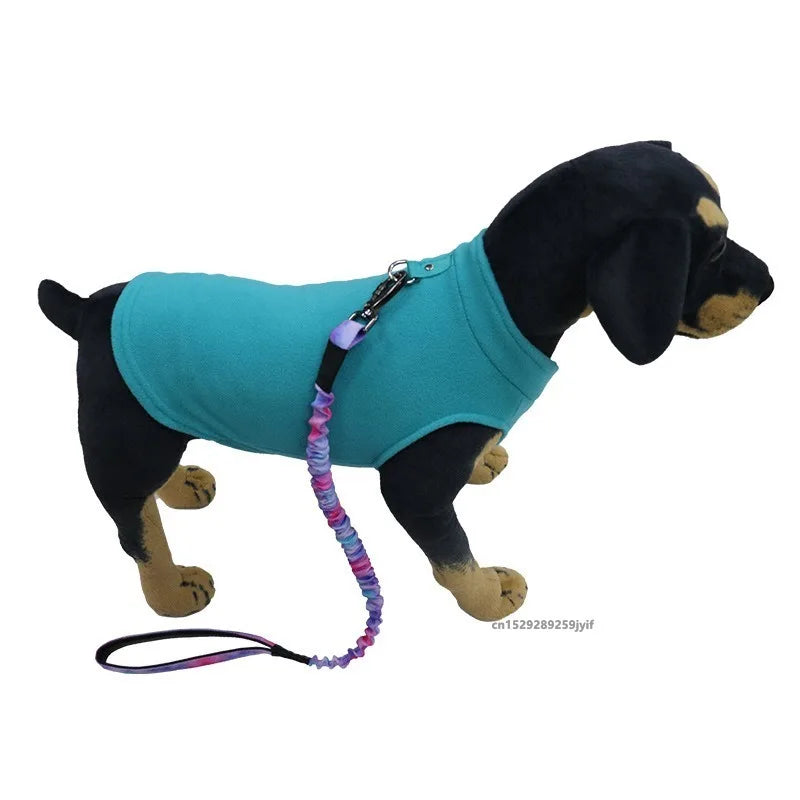 Roupas de lã quente para cães, jaqueta e colete para animais de estimação com argola em D para cães pequenos, gatos, fantasias de buldogue francês, casaco para chihuahua