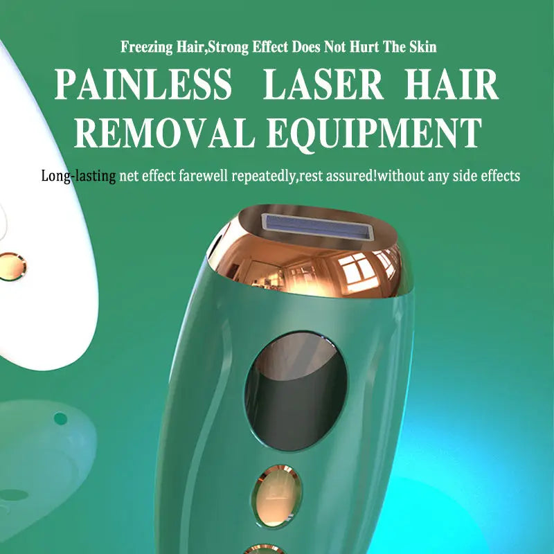 Sistema de depilação IPL para mulheres 990000 flashes Dispositivo depilador a laser permanente indolor para corpo, biquíni e removedor de pelos faciais em