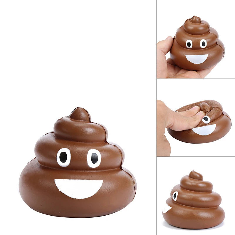 Brinquedo de alívio de cocô, brinquedo de apertar, brinquedo divertido e requintado com aroma de cocô, brinquedo de apertar que se espalha lentamente, brinquedo de alívio do estresse, brinquedos de spoofing