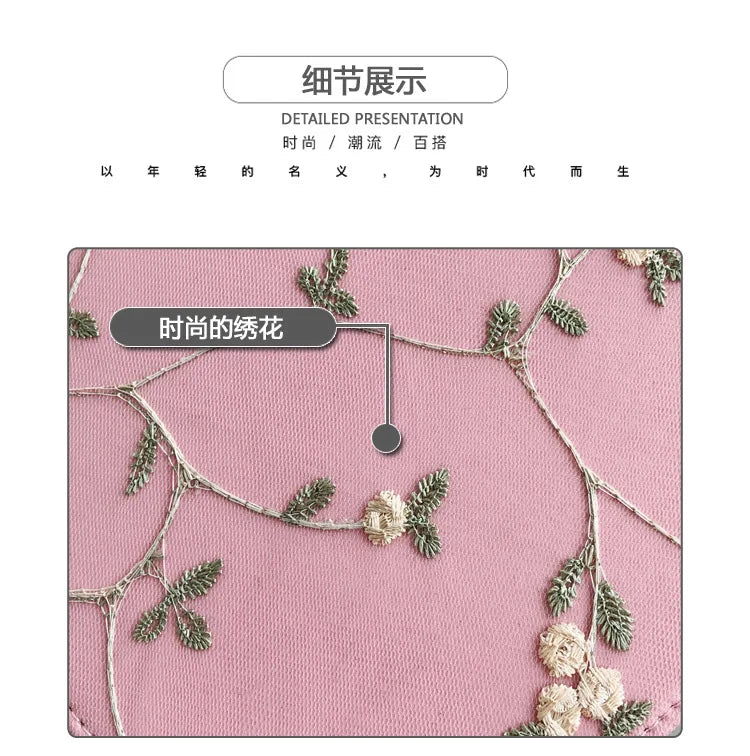 Bolsas redondas de renda doce de couro PU de alta qualidade para mulheres, bolsas crossbody para mulheres 2025, pequena corrente de flores frescas, ombro