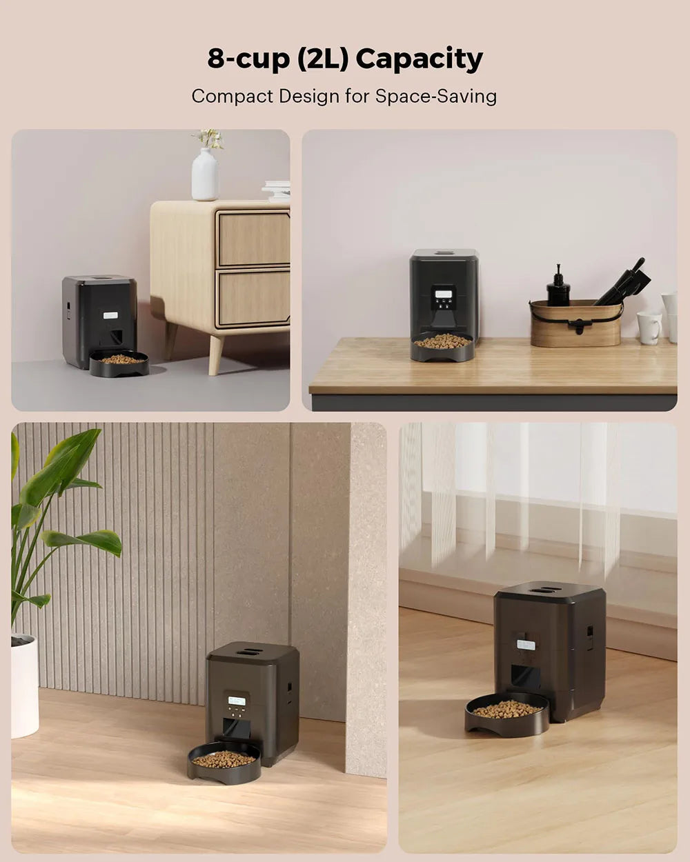 Smart Pet Feeder Automatic Cat Feeder Dog Slow Food Machine With Timed Quantitative Automatic Cat Food Dispenser Cat Dog Bowl.pet shop