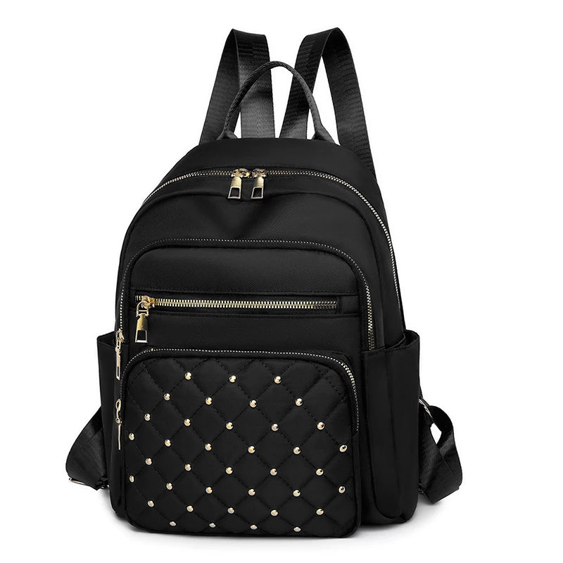 Mochila de viagem, bolsa de ombro duplo, mochila escolar de viagem da moda, bolsa multifuncional feminina de grande capacidade