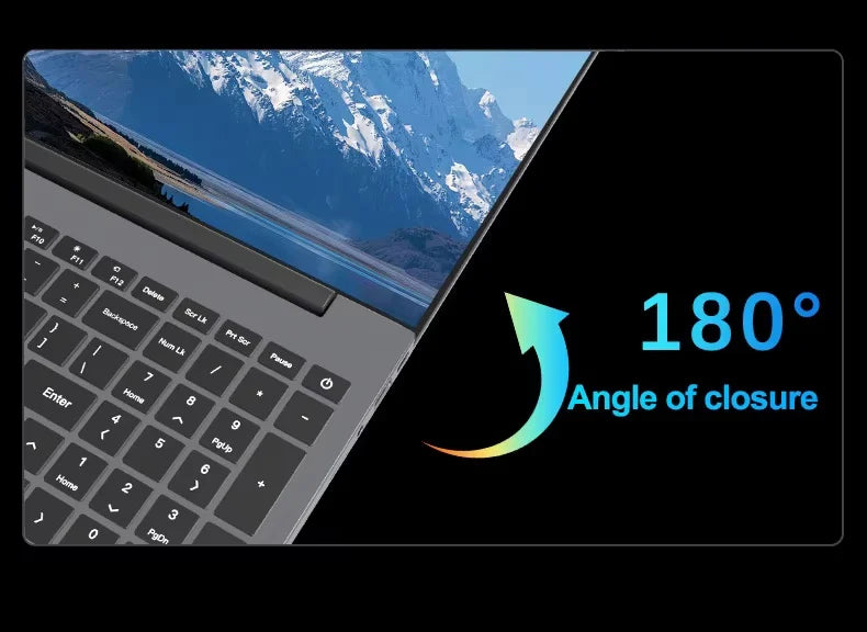 Computador portátil ultrafino Intel Core i7 6500U de 15,6" com Windows 11, 16 GB DDR4, SSD de 1 TB, notebook para jogos com desbloqueio por impressão digital