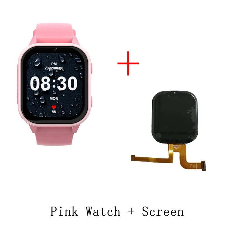 Relógio inteligente infantil Wonlex 4G SOS GPS WiFi Relógio de pulso Whatsapp KT19Pro Android 8.1 com câmera de chamada de vídeo Monitor Smartwatch infantil