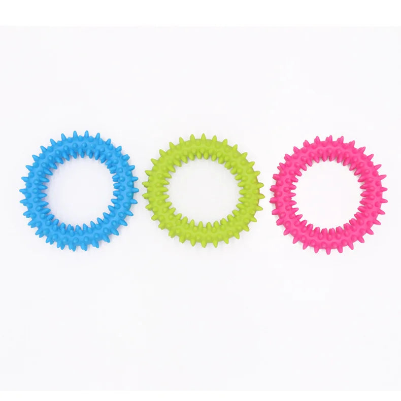 Brinquedos para animais de estimação para cães pequenos Brinquedo de borracha resistente a mordidas para cães Brinquedos para limpeza dos dentes Brinquedos de treinamento para mastigar Suprimentos para animais de estimação Filhotes