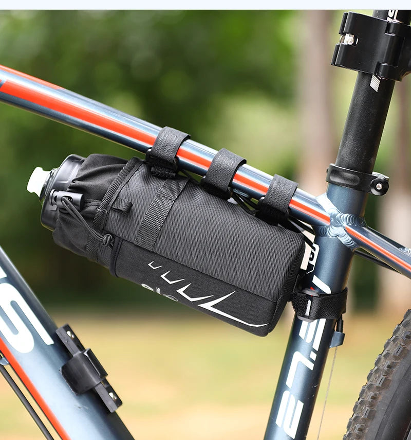 WEST BIKING Suporte para Garrafa de Bicicleta Ciclismo Garrafa de Água Bolsa Refletiva Chaleira MTB Bicicleta de Estrada Bolsa de Guidão Acessórios