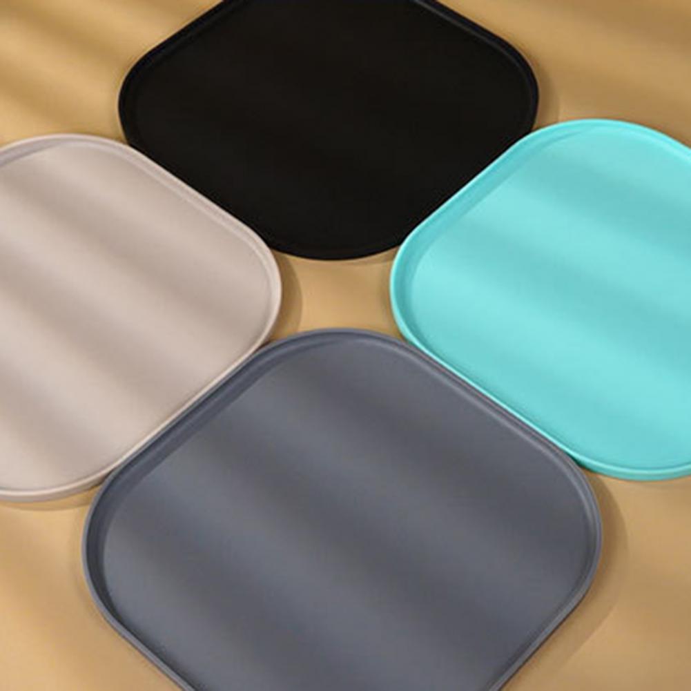Pet Silicone Food Mat Placemat Waterproof Prevent Spills Dog Feeding Mat Feeding Mats Bowl Pad Cushion