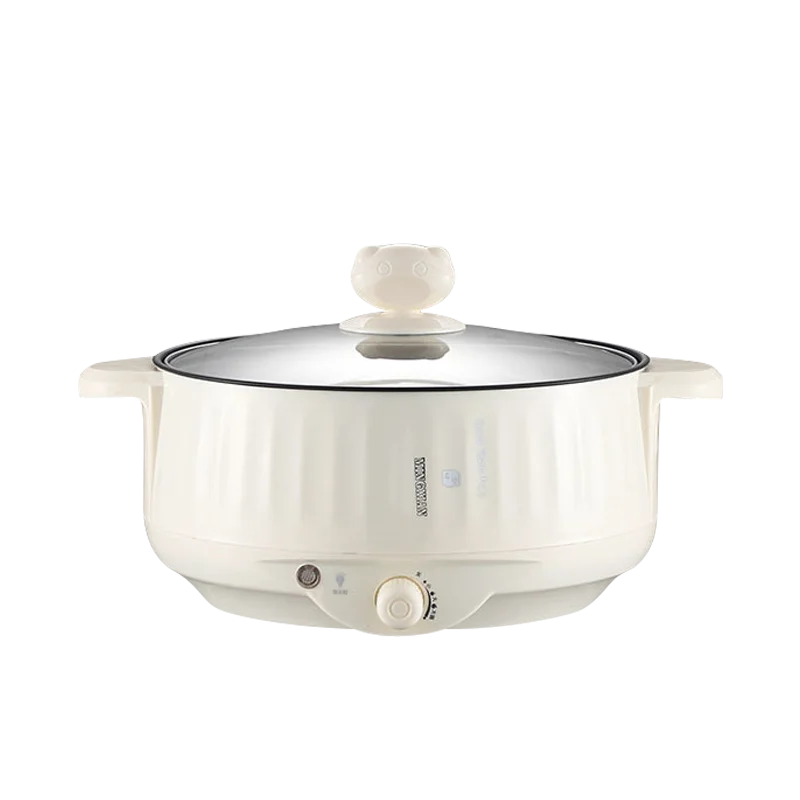 Panela elétrica multicooker de 220 V, camada única/dupla, 1 a 2 pessoas, panela antiaderente doméstica, panela de arroz, utensílios de cozinha