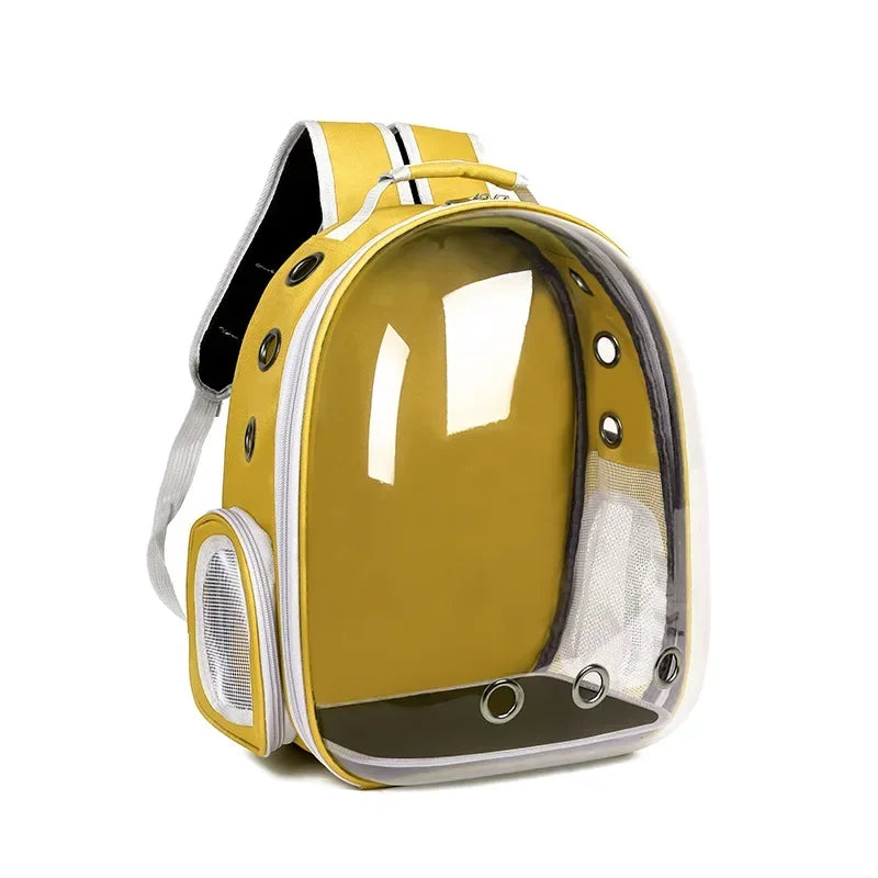 2025 Nova Cápsula Espacial Transparente Bolsa para Gatos Bolsa de Ombro Respirável Bolsa Portátil para Gatos Suprimentos para Animais de Estimação Mochila para Animais de Estimação