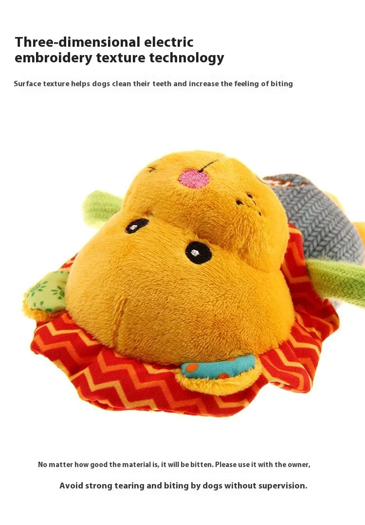 Brinquedo de pelúcia para cachorro GiGwi, série Honour, boneco com chamada de voz, alivia o tédio, cachorro de pequeno e médio porte, brinquedo com som para presente