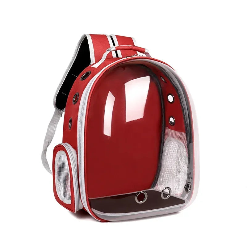 2025 Nova Cápsula Espacial Transparente Bolsa para Gatos Bolsa de Ombro Respirável Bolsa Portátil para Gatos Suprimentos para Animais de Estimação Mochila para Animais de Estimação