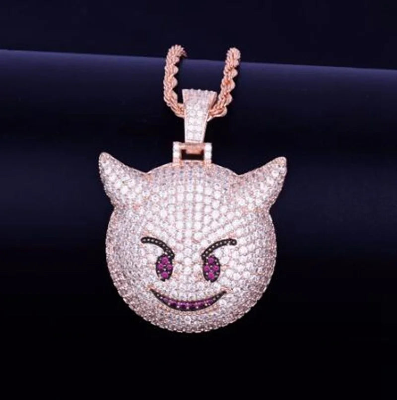 Pingente de alfabeto XO com zircônia incrustada em metal, tendência, personalidade, masculino, feminino, glamour de rua, moda hip hop, colar, joias, presentes