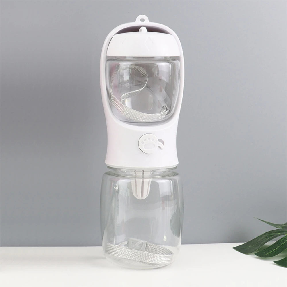 Food Grade Material Pet Water Bottle Food Storager Container Portable Pet Travel Feeder Bowl for Dog Cat Pet Supplies