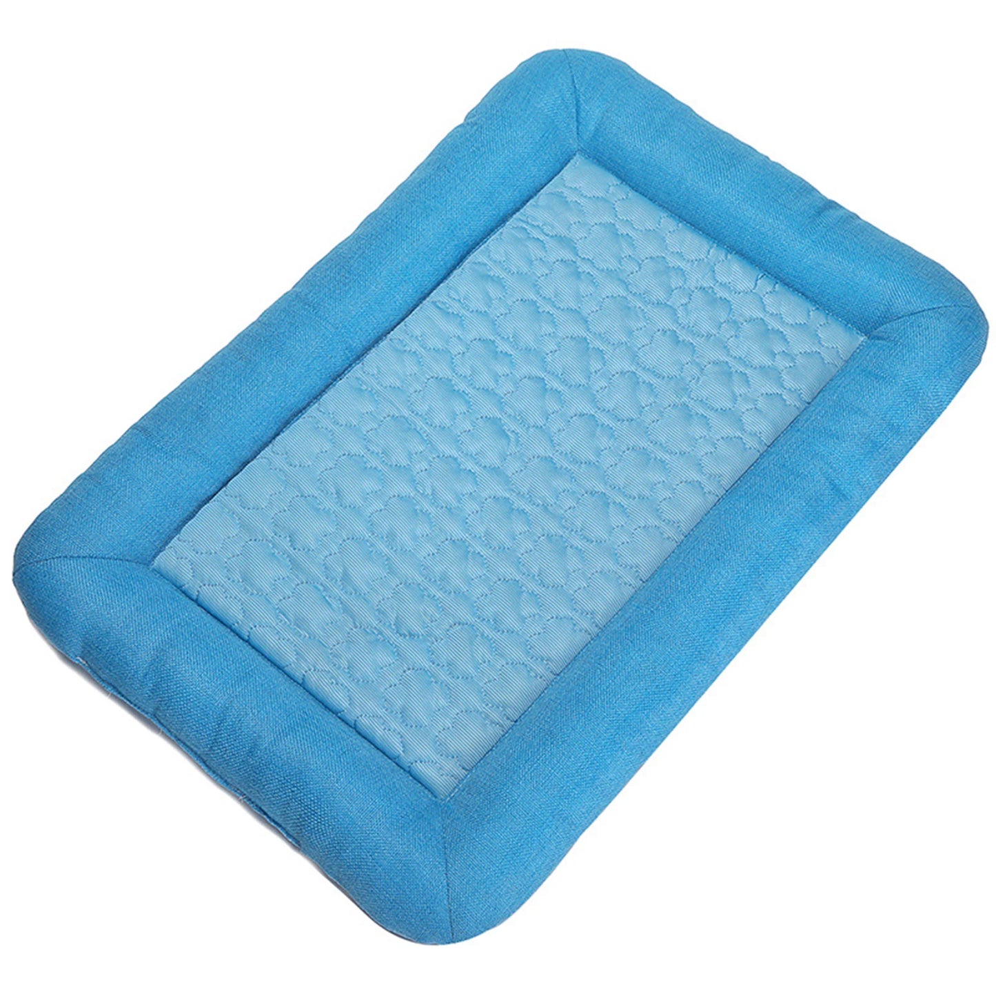 Tapete refrescante para animais de estimação, tapete respirável para dormir em cães e gatos, almofada para animais de estimação lavável e auto-refrescante para animais de estimação de pequeno e médio porte