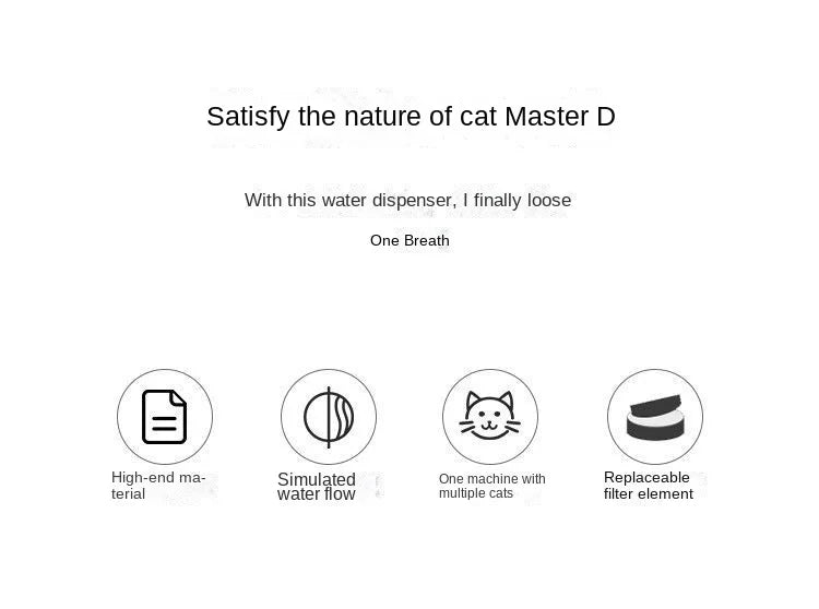 Bebedouro elétrico para gatos com filtro automático USB, tigela de 1200 ml, recirculador, filtro, dispensador de água para gatos