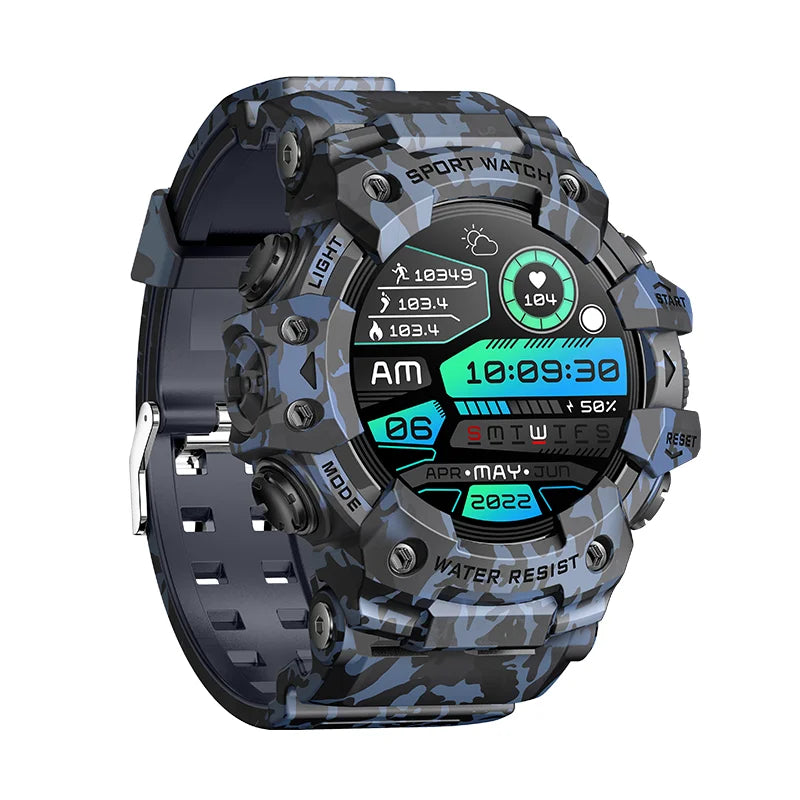 2025 Nova Lanterna Esportiva para Atividades ao Ar Livre Relógio Inteligente Fitness Bluetooth Chamada Múltiplos Modos Esportivos Bússola À Prova D'água Durável para Atividades ao Ar Livre