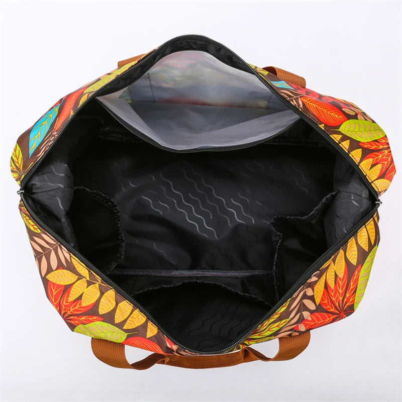 Bolsa de viagem masculina e feminina de grande capacidade para bagagem de mão, separação seco-molhado, bolsa esportiva de fitness, pacote de viagem de curta distância