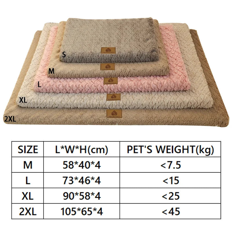 Cama para animais de estimação de espuma 3D com capa de pele sintética removível e lavável, cama ortopédica à prova d'água para cães, com fundo antiderrapante
