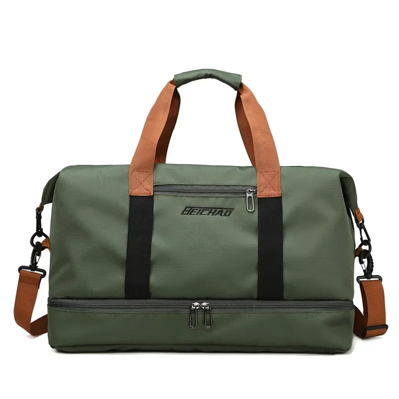 Bolsa de ginástica para viagem, bagagem para curta distância, bolsas de fitness portáteis, bolsa de ombro transversal, bolsa de peito, bolsas de mão, bolsa de mão para viagem, bolsa de fim de semana